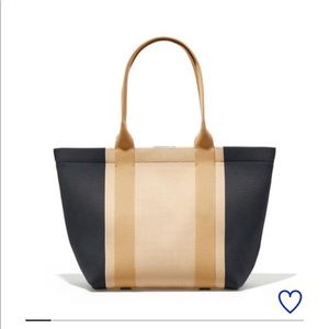 Rothys Essential tote ink and ivory